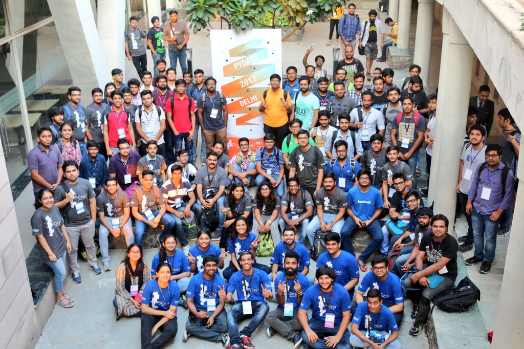 PyData Delhi 2017 group photo